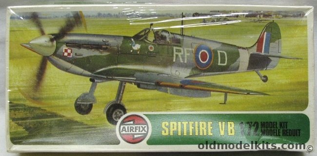 Airfix 1/72 Supermarine Spitfire Vb - RAF (Polish) 303 Sq or USAAF 31st Fighter Group, 02046-2 plastic model kit